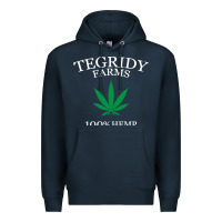 Navy tegridy farms Premium Hoodie - linhVisuals
