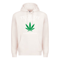 Pale Pink tegridy farms Premium Hoodie - linhVisuals