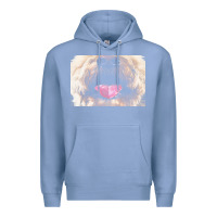 Colony Blue labradoodle t  shirtfunny labradoodle face mask funny dog mouth t  shi Premium Hoodie - linhVisuals