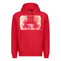 Red labradoodle t  shirtfunny labradoodle face mask funny dog mouth t  shi Premium Hoodie - linhVisuals