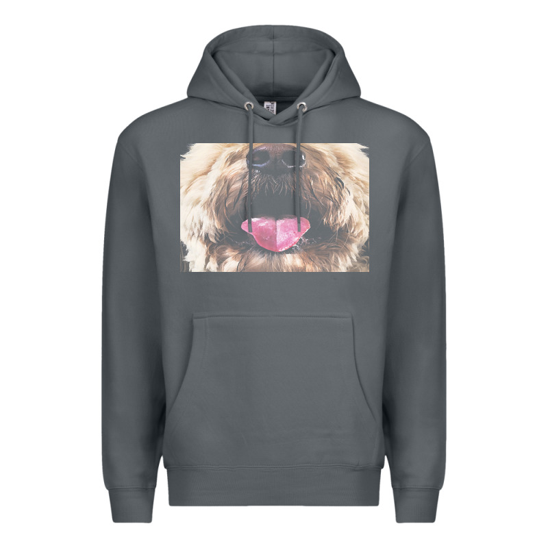 Labradoodle T  Shirtfunny Labradoodle Face Mask Funny Dog Mouth T  Shi Premium Hoodie by linhVisuals | Teevron