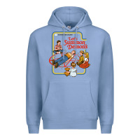 Colony Blue let's summon demons Premium Hoodie - linhVisuals