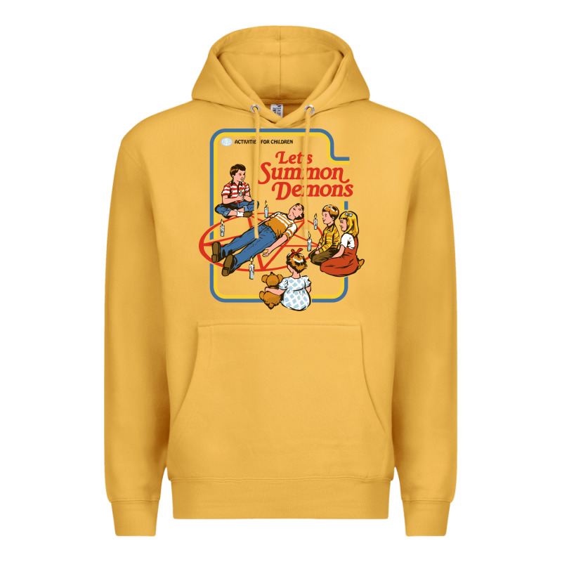 Let's Summon Demons Premium Hoodie by linhVisuals | Teevron