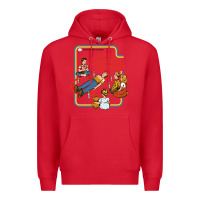 Red let's summon demons Premium Hoodie - linhVisuals
