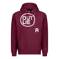 Burgundy outlier Premium Hoodie - linhVisuals