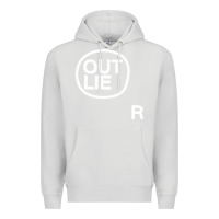 Dove Grey outlier Premium Hoodie - linhVisuals