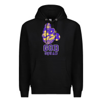 Black kelvins god squad strong Premium Hoodie - linhVisuals