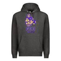 Charcoal Heather kelvins god squad strong Premium Hoodie - linhVisuals