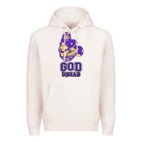 Pale Pink kelvins god squad strong Premium Hoodie - linhVisuals