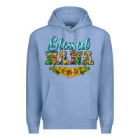 Colony Blue blessed nana Premium Hoodie - BarkalooDesign