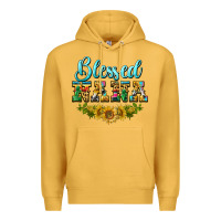 Mustard blessed nana Premium Hoodie - BarkalooDesign