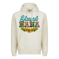Oatmeal Heather blessed nana Premium Hoodie - BarkalooDesign