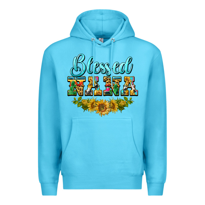 Blessed Nana Premium Hoodie by BarkalooDesign | Teevron
