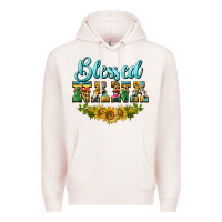 Pale Pink blessed nana Premium Hoodie - BarkalooDesign