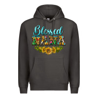 Smoke blessed nana Premium Hoodie - BarkalooDesign