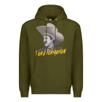 Army Green turd retro snl celebrity Premium Hoodie - linhVisuals