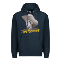 Navy turd retro snl celebrity Premium Hoodie - linhVisuals