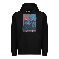 Black sisters    white christmas Premium Hoodie - linhVisuals