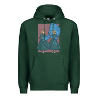 Sports Green sisters    white christmas Premium Hoodie - linhVisuals