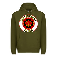 Army Green letterkenny irish shoresy shamrock Premium Hoodie - linhVisuals