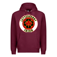 Burgundy letterkenny irish shoresy shamrock Premium Hoodie - linhVisuals