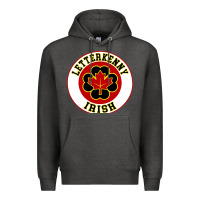 Charcoal Heather letterkenny irish shoresy shamrock Premium Hoodie - linhVisuals