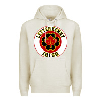 Oatmeal Heather letterkenny irish shoresy shamrock Premium Hoodie - linhVisuals