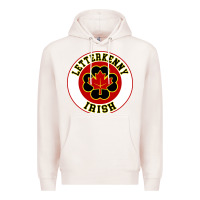 Pale Pink letterkenny irish shoresy shamrock Premium Hoodie - linhVisuals