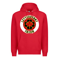Red letterkenny irish shoresy shamrock Premium Hoodie - linhVisuals