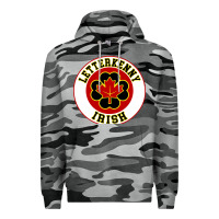 Slate Camo letterkenny irish shoresy shamrock Premium Hoodie - linhVisuals