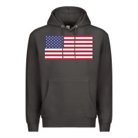 Smoke american flag Premium Hoodie - linhVisuals