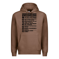 Chestnut understanding engineers funny Premium Hoodie - linhVisuals