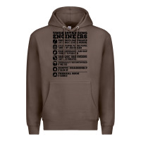 Coffee understanding engineers funny Premium Hoodie - linhVisuals