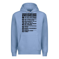 Colony Blue understanding engineers funny Premium Hoodie - linhVisuals