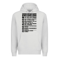 Dove Grey understanding engineers funny Premium Hoodie - linhVisuals
