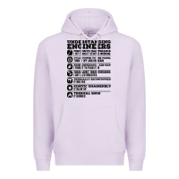 Lilac understanding engineers funny Premium Hoodie - linhVisuals