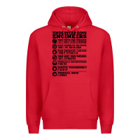 Red understanding engineers funny Premium Hoodie - linhVisuals