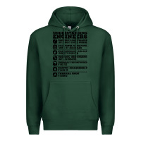 Sports Green understanding engineers funny Premium Hoodie - linhVisuals