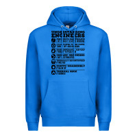 True Royal understanding engineers funny Premium Hoodie - linhVisuals