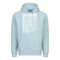 Blue Mist understanding engineers funny Premium Hoodie - linhVisuals