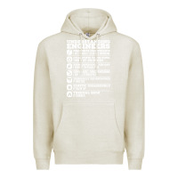 Oatmeal Heather understanding engineers funny Premium Hoodie - linhVisuals