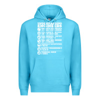 Ocean Blue understanding engineers funny Premium Hoodie - linhVisuals