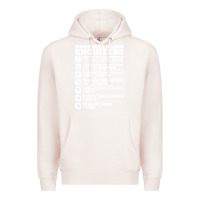 Pale Pink understanding engineers funny Premium Hoodie - linhVisuals
