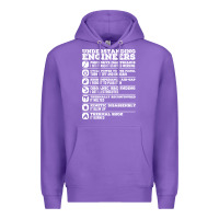 Purple understanding engineers funny Premium Hoodie - linhVisuals