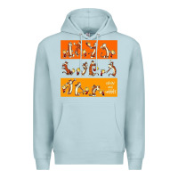 Blue Mist calvin Premium Hoodie - linhVisuals