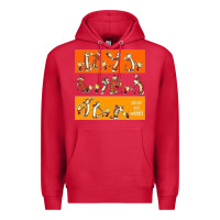 Cardinal calvin Premium Hoodie - linhVisuals