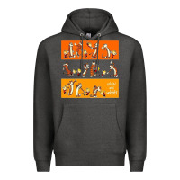 Charcoal Heather calvin Premium Hoodie - linhVisuals