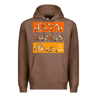 Chestnut calvin Premium Hoodie - linhVisuals