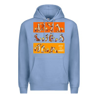 Colony Blue calvin Premium Hoodie - linhVisuals