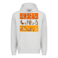 Dove Grey calvin Premium Hoodie - linhVisuals